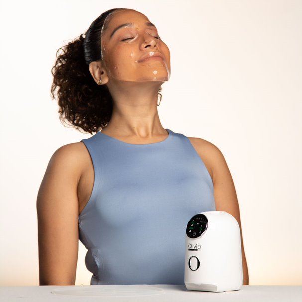 Olivia Skin Lab máquina para hacer mascarillas faciales en casa 