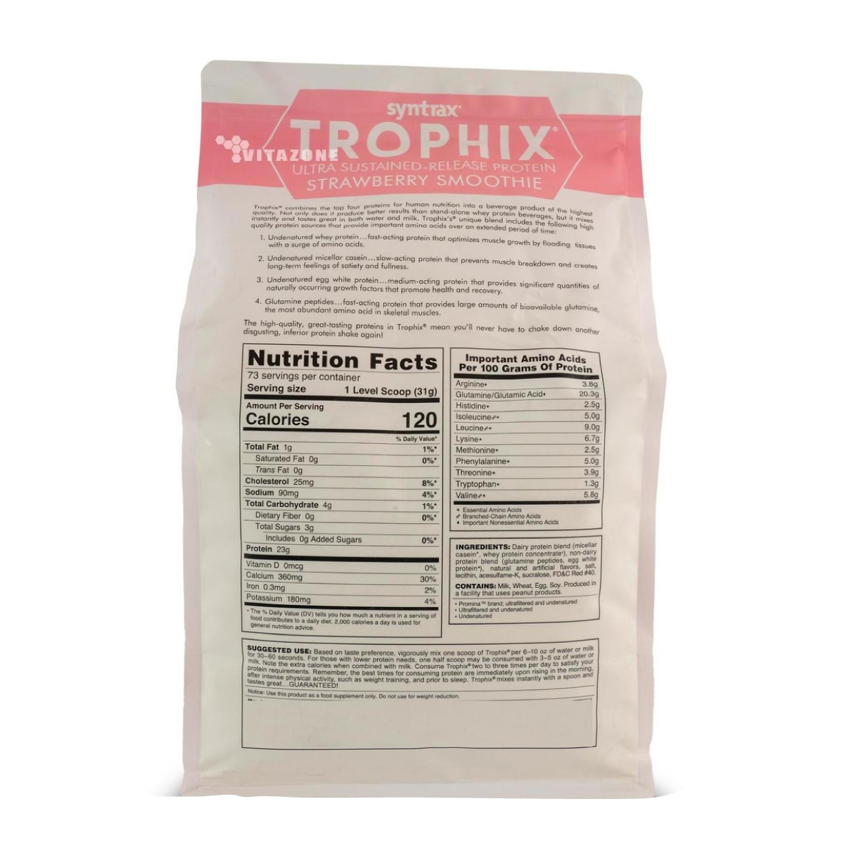 Proteina Syntrax Trophix 5lbs 73 Serv. - Chocolate Supreme