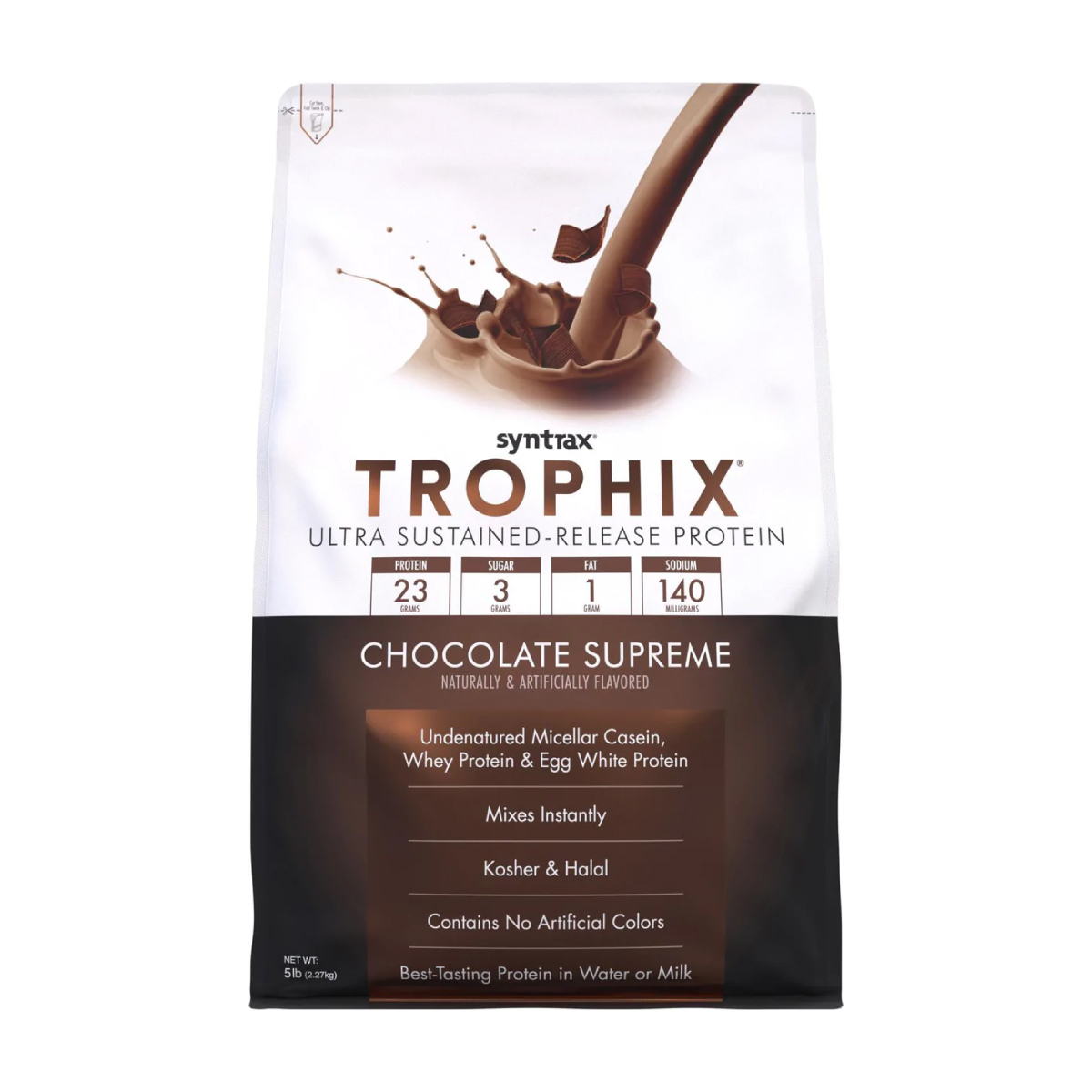 Proteina Syntrax Trophix 5lbs 73 Serv. - Chocolate Supreme