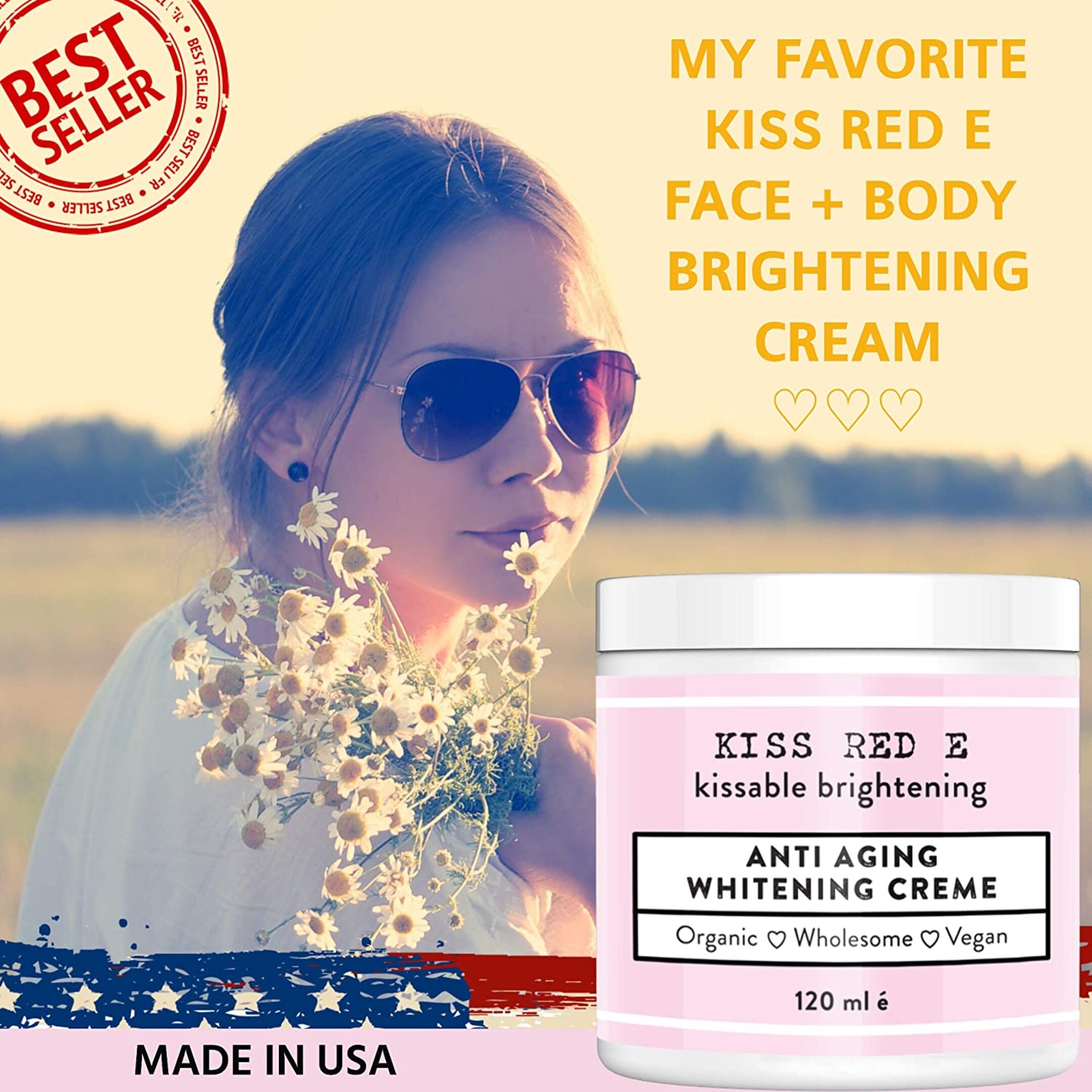 ANTI AGING WHITENING CREME /Crema Blanqueadora de Manchas Aclaradora Facial