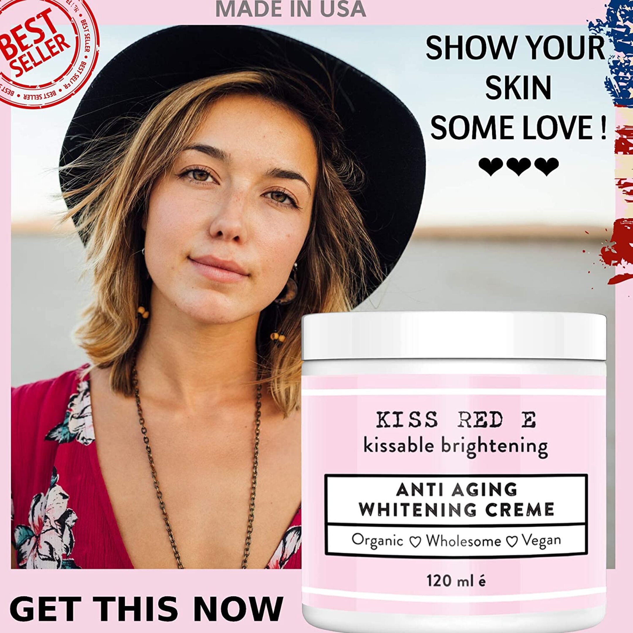 ANTI AGING WHITENING CREME /Crema Blanqueadora de Manchas Aclaradora Facial