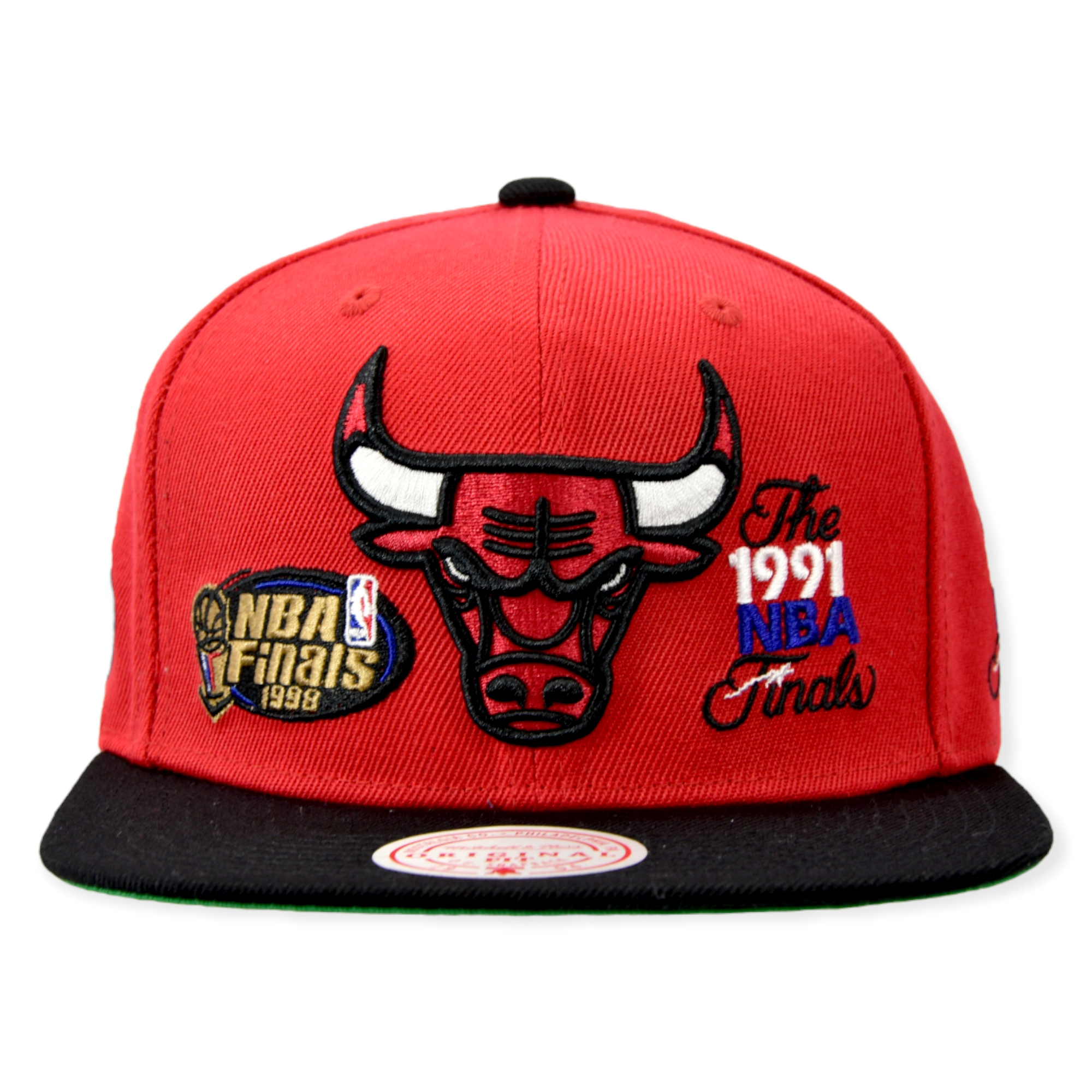 Chicago Bulls Nba Gorra Mitchell And Ness Patched
