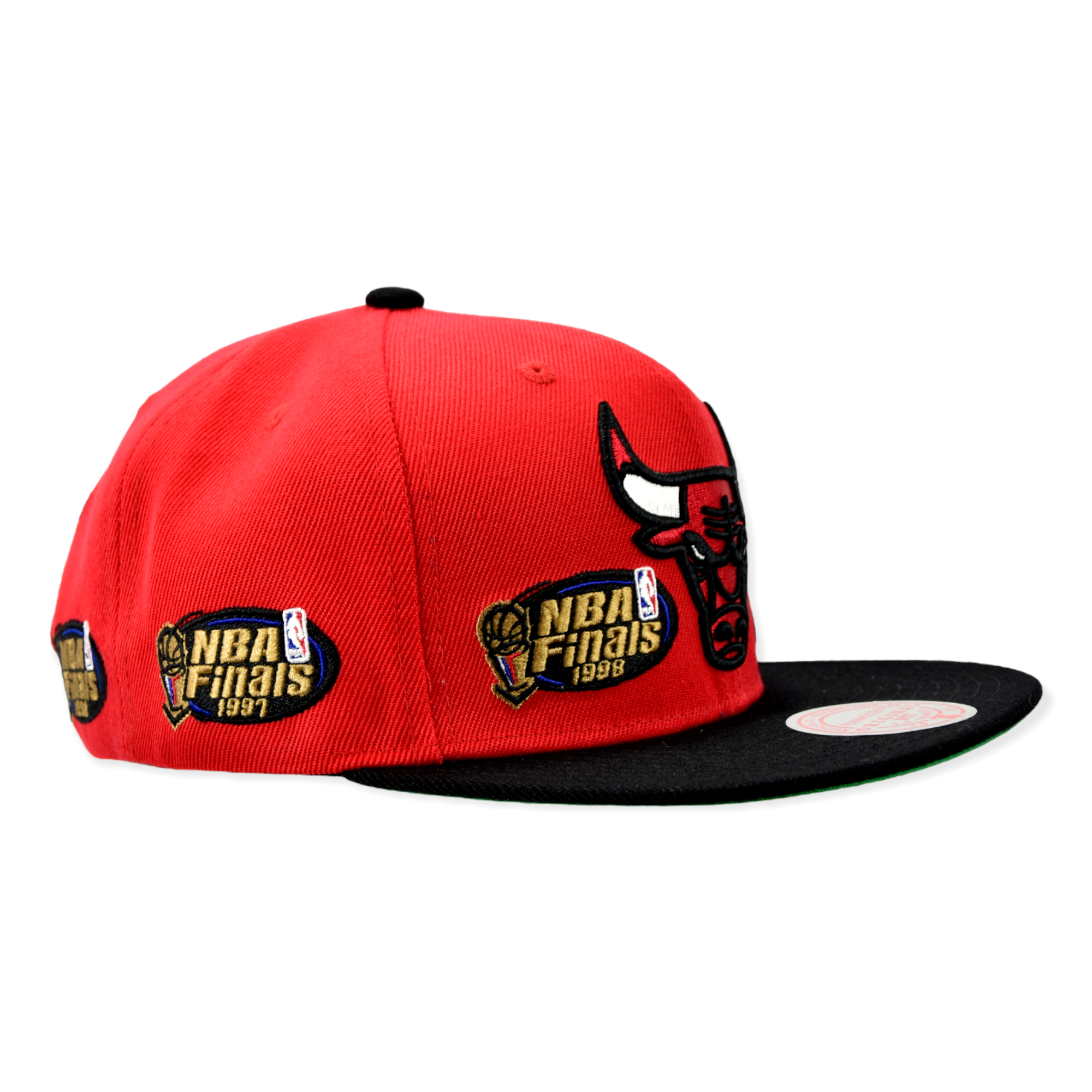 Chicago Bulls Nba Gorra Mitchell And Ness Patched