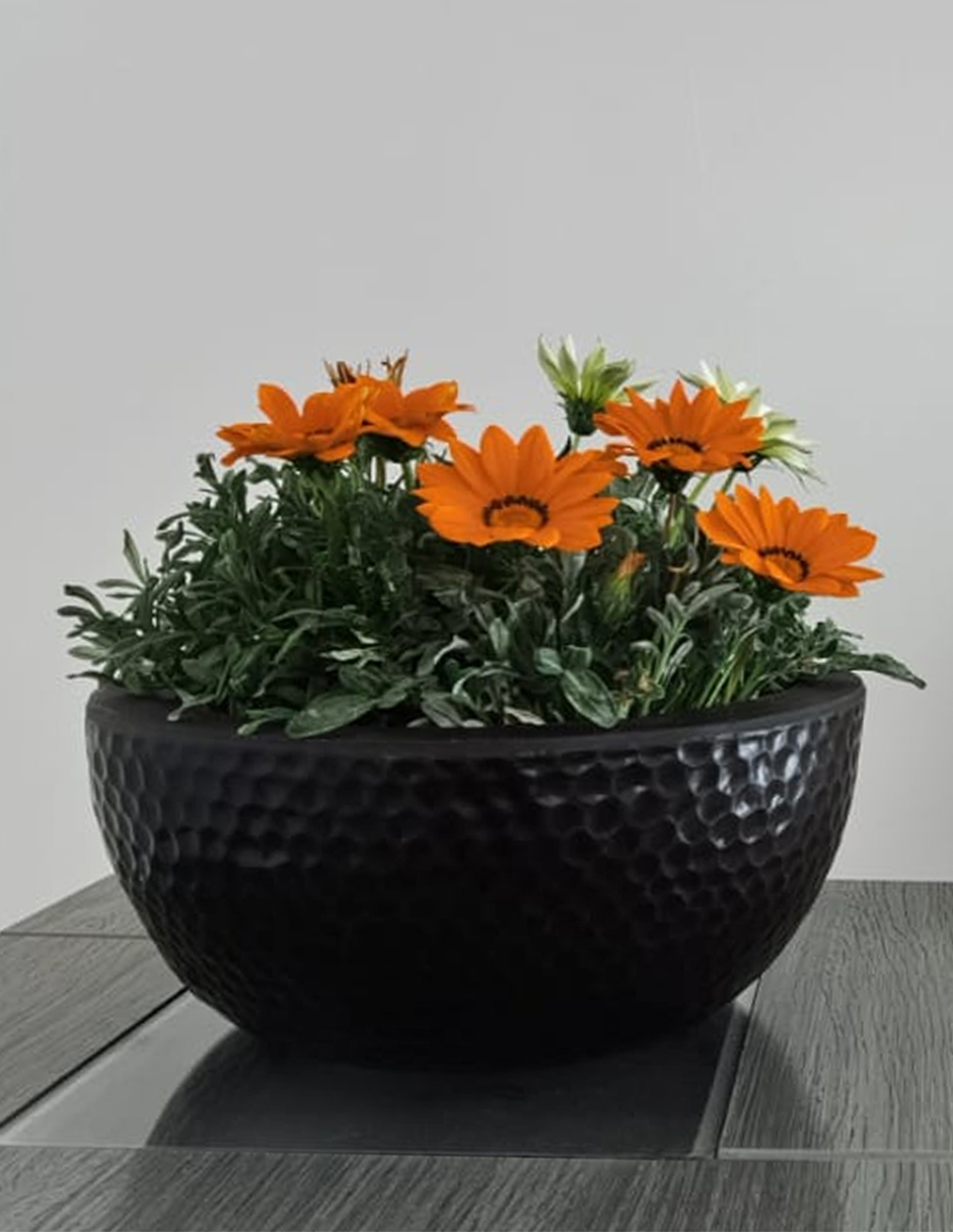 Maceta Minimalista Tazón Mejor Que Fibra De Vidrio