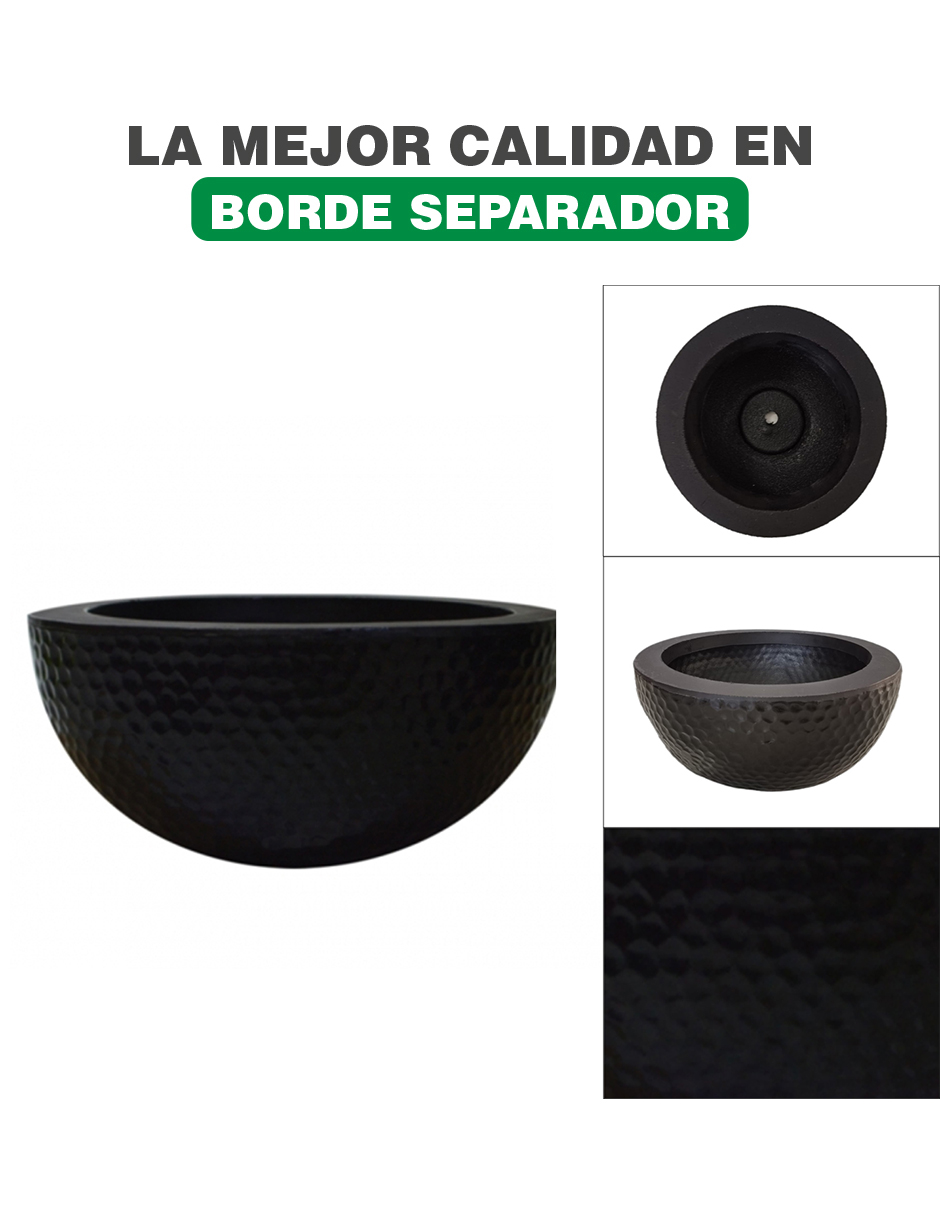 Maceta Minimalista Tazón Mejor Que Fibra De Vidrio