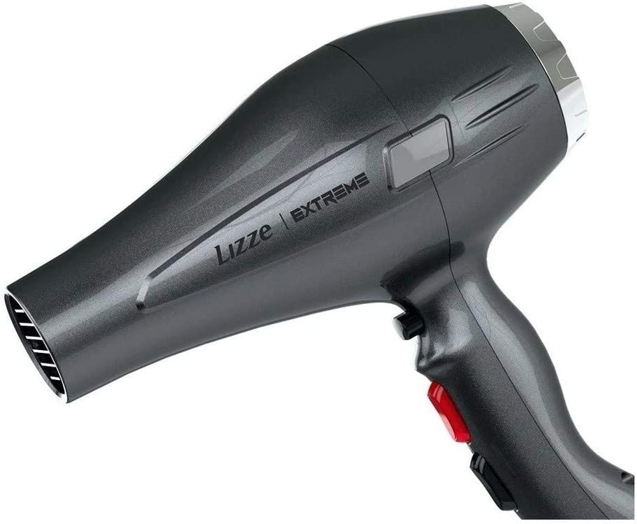 Secadora De Cabello Lizze Extreme Color Gris 127 V