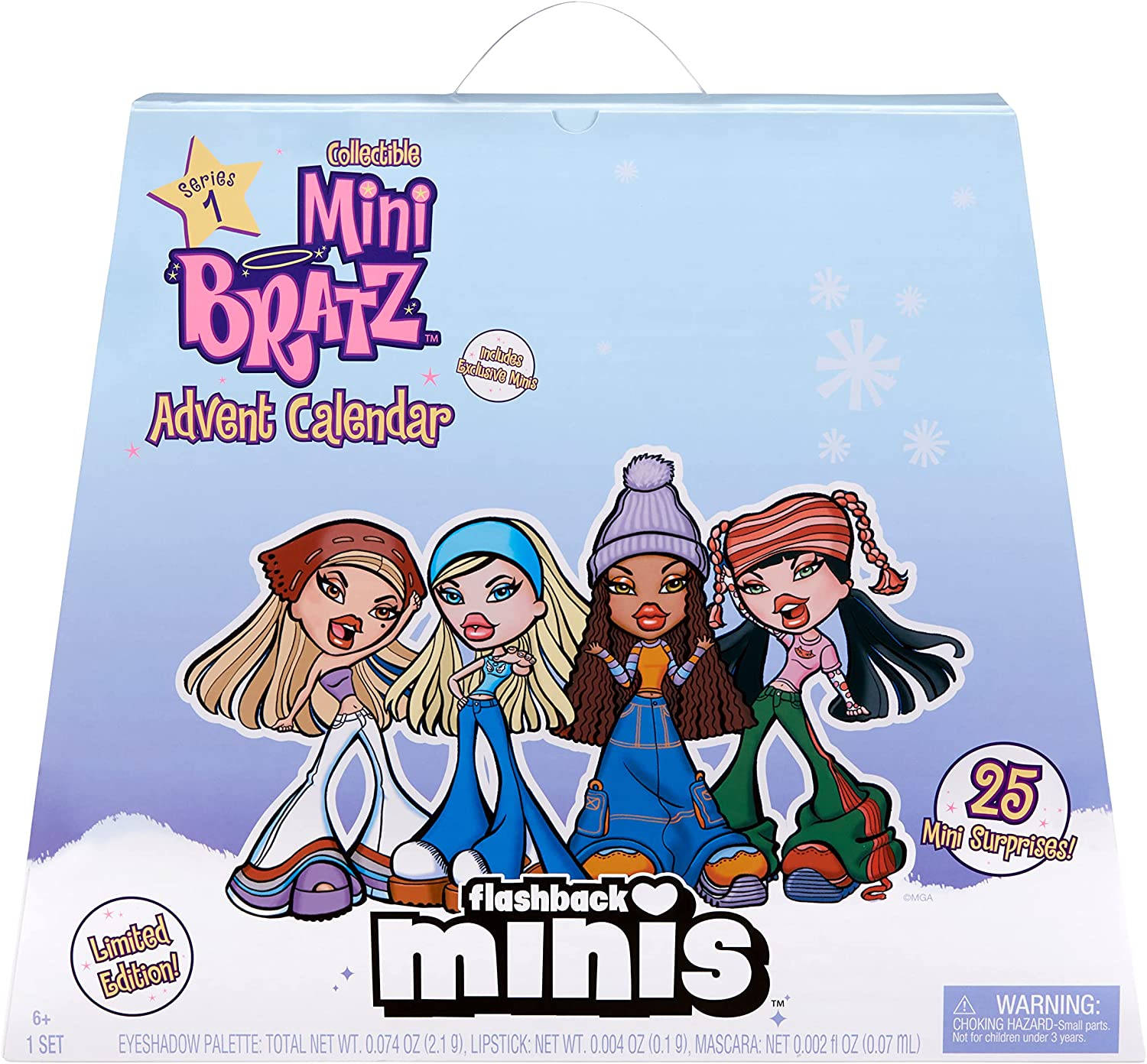 Bratz 10 Muñecas Mini Calendario De Adviento 15 Complementos