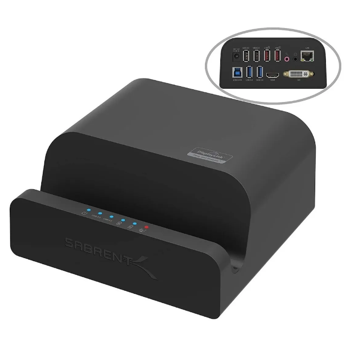 Docking Station acoplamiento Universal SABRENT USB 3.0 Laptop Tableta