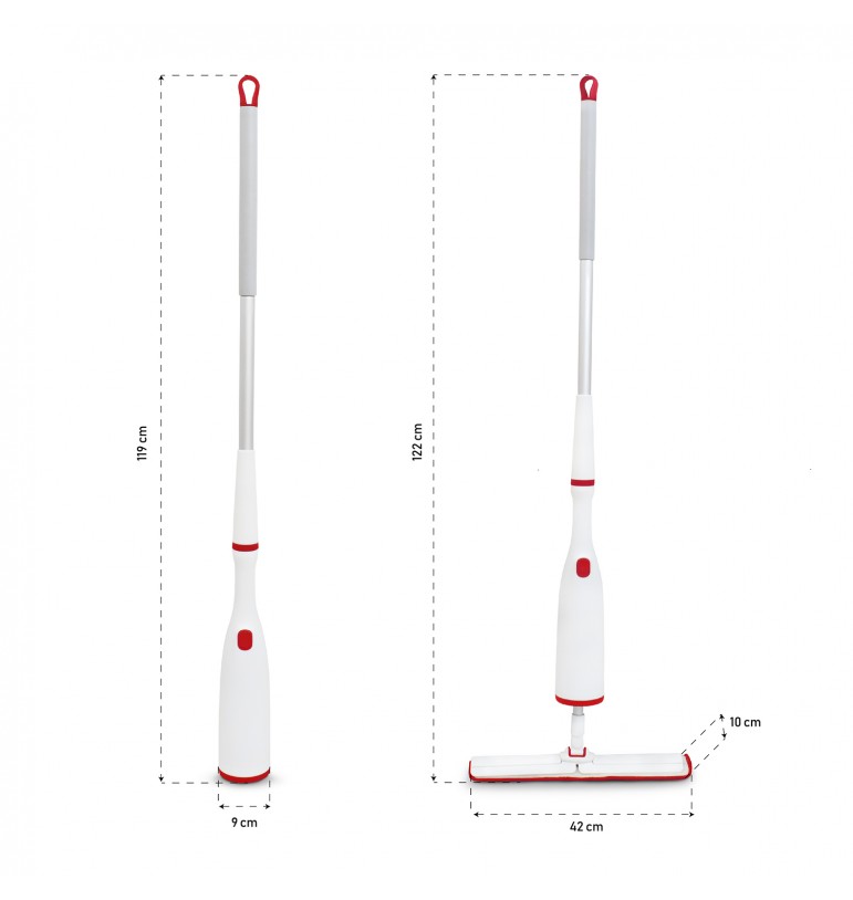 Trapeador retráctil centrifugado