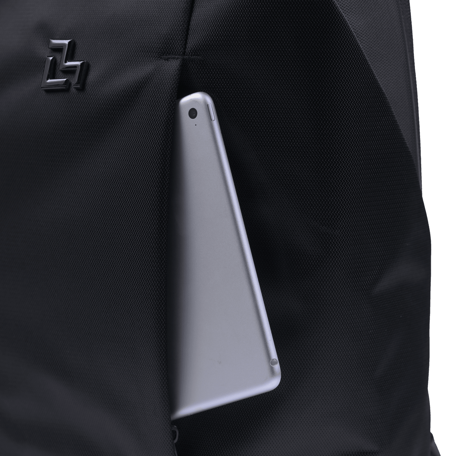 LUCKMAN Mochila para Laptop hasta 15.6 Pulgadas, Moderna Antirrobo, Múltiples Compartimentos, Backpack Hombre Ejecutiva, Escolar de Viaje, Funcional Resistente, Repelente al Agua - Mateo, Negro