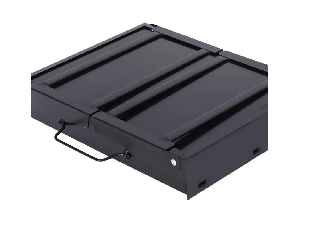 Mini Parrilla De Carbón Portátil Plegable Acero Inoxidable