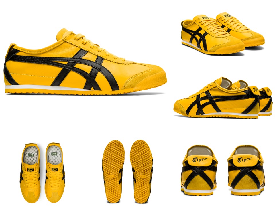 Tenis Onitsuka Tiger Unisex Mexico 66 Amarillo DL4080490