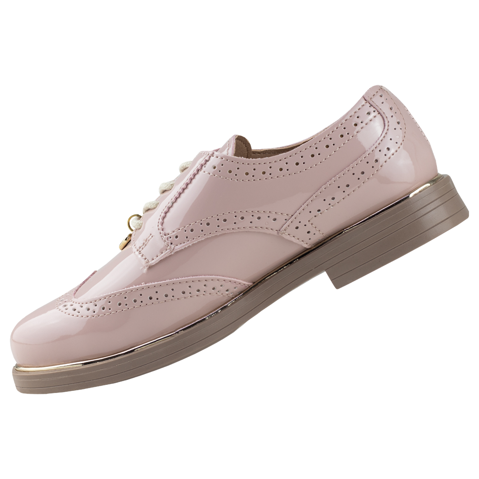 Zapatos Bostonianos De Charol Dama Chabelo C276-a Maquillaje