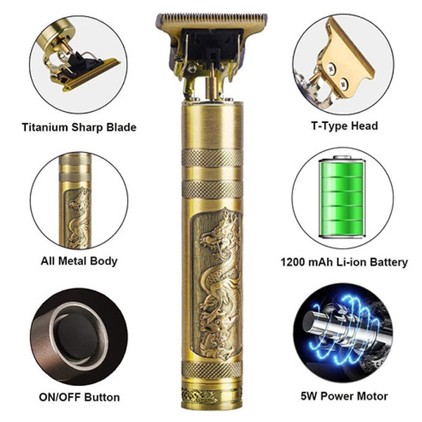 Maquina De Afeitar Rasuradora recargable Cabello Barba