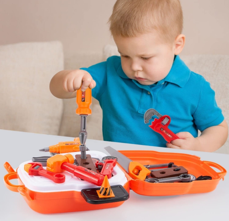Kit de herramientas infantil didáctico niños niñas