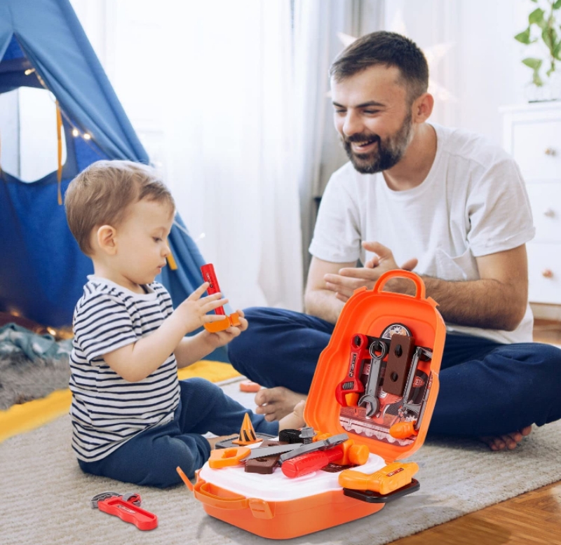 Kit de herramientas infantil didáctico niños niñas