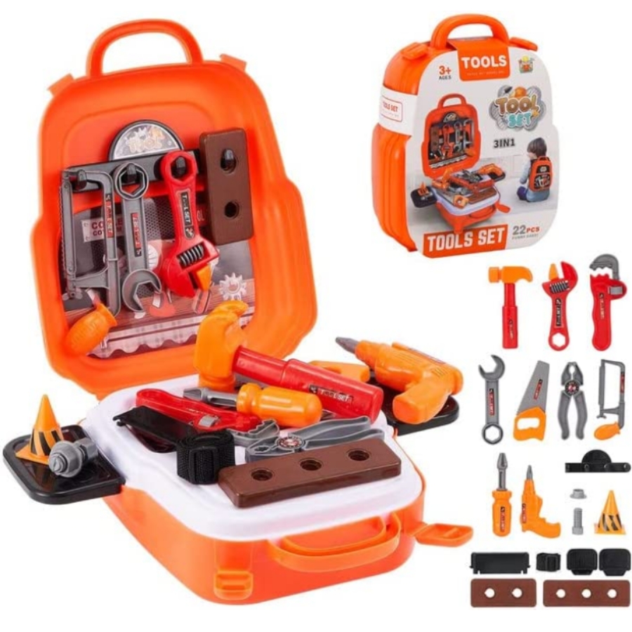 Kit de herramientas infantil didáctico niños niñas