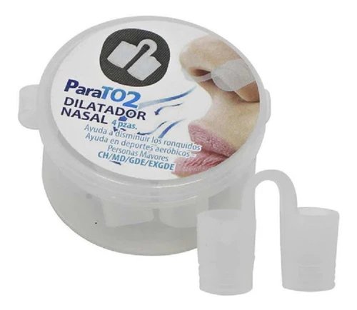 Dilatador Nasal antirronquidos de silicona suave de grado médico