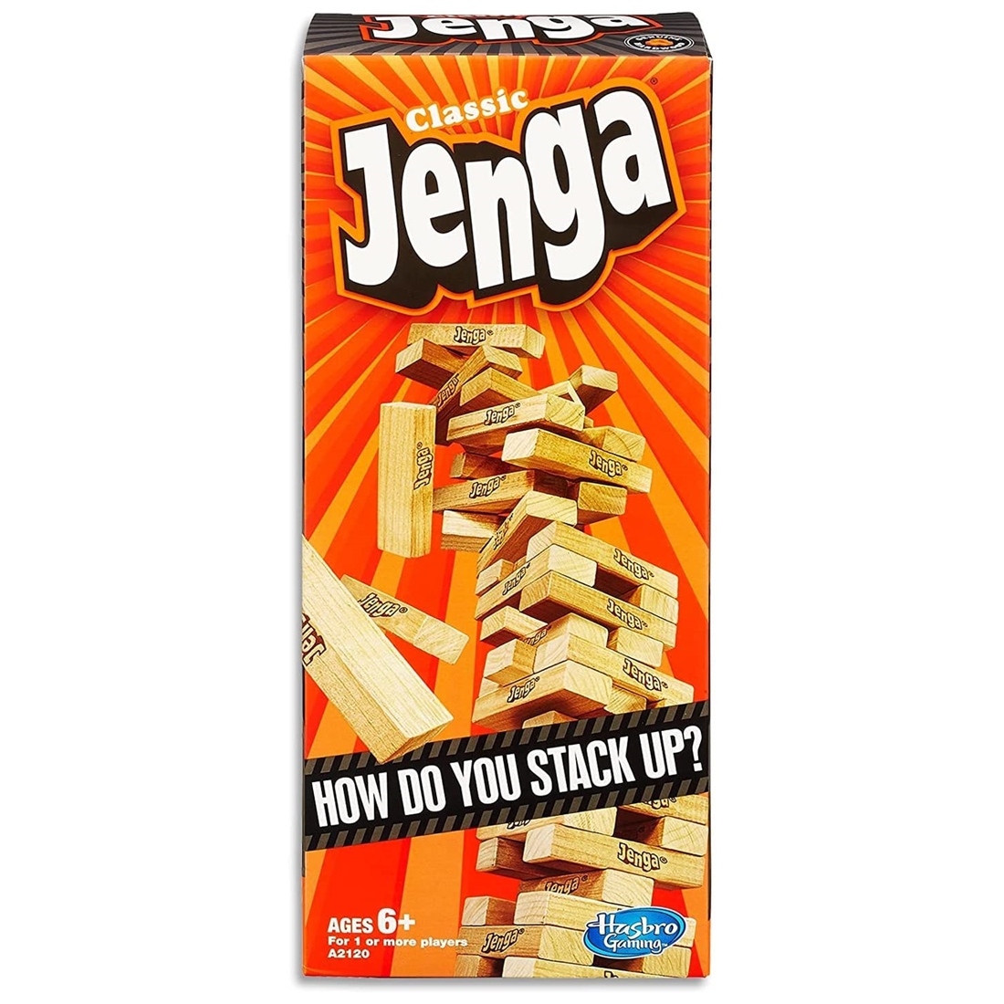 Jenga Clasico Bloques Juego de mesa Hasbro A2120