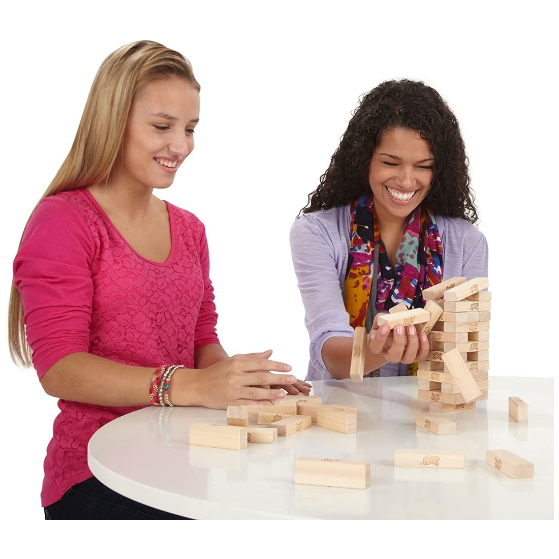 Jenga Clasico Bloques Juego de mesa Hasbro A2120