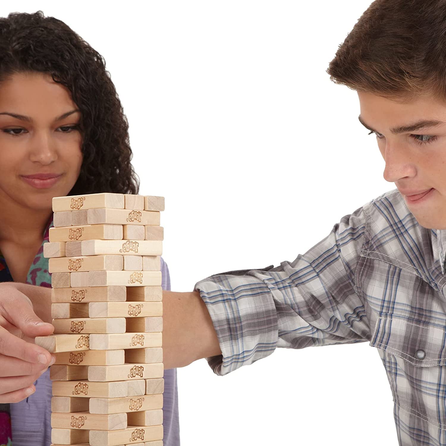 Jenga Clasico Bloques Juego de mesa Hasbro A2120