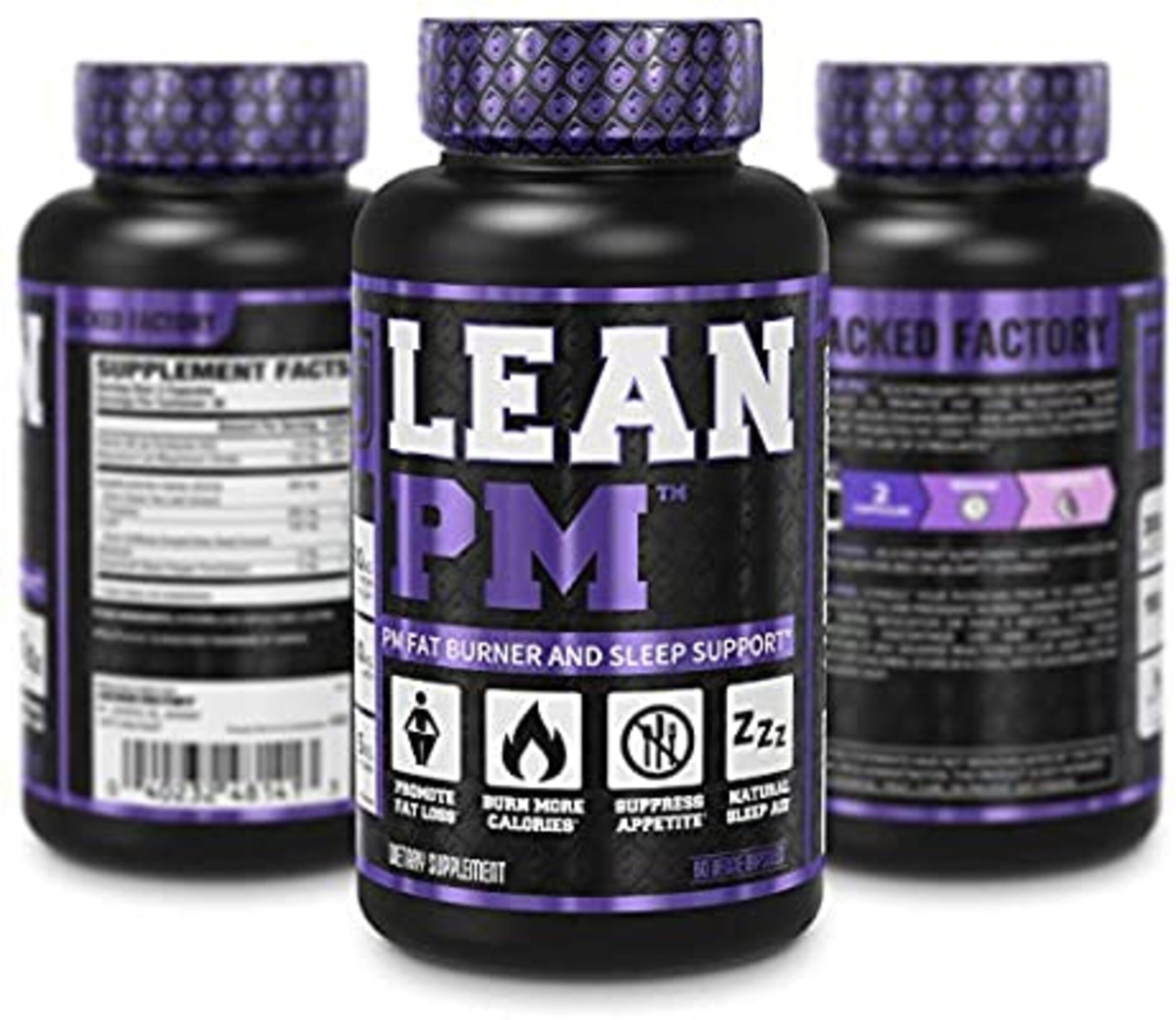 suplemento LEAN PM NIGHT TIME FAT BURNER & SLEEP AID / QUEMADOR DE GRASA NOCTURNO Y AYUDA PARA DORMIR