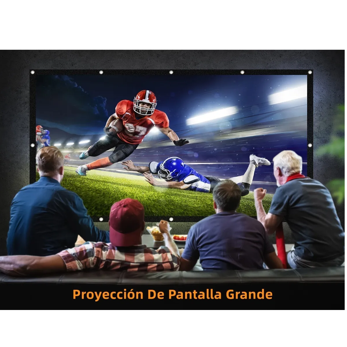 Pantalla Para Proyector 100 Pulgadas 16:9 Proyección
