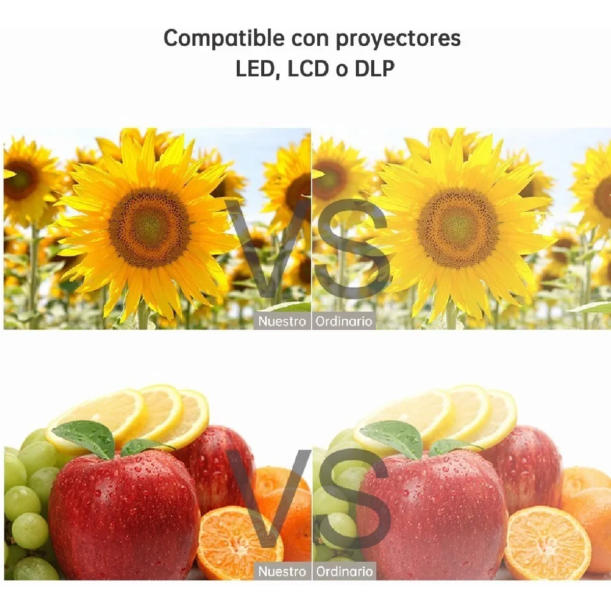 Pantalla De Proyección De 150 Pulgadas 16:9 Hd