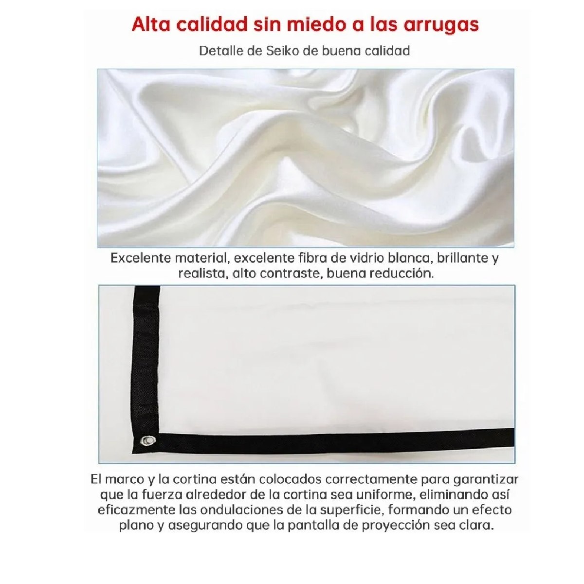 Pantalla De Proyección De 150 Pulgadas 16:9 Hd