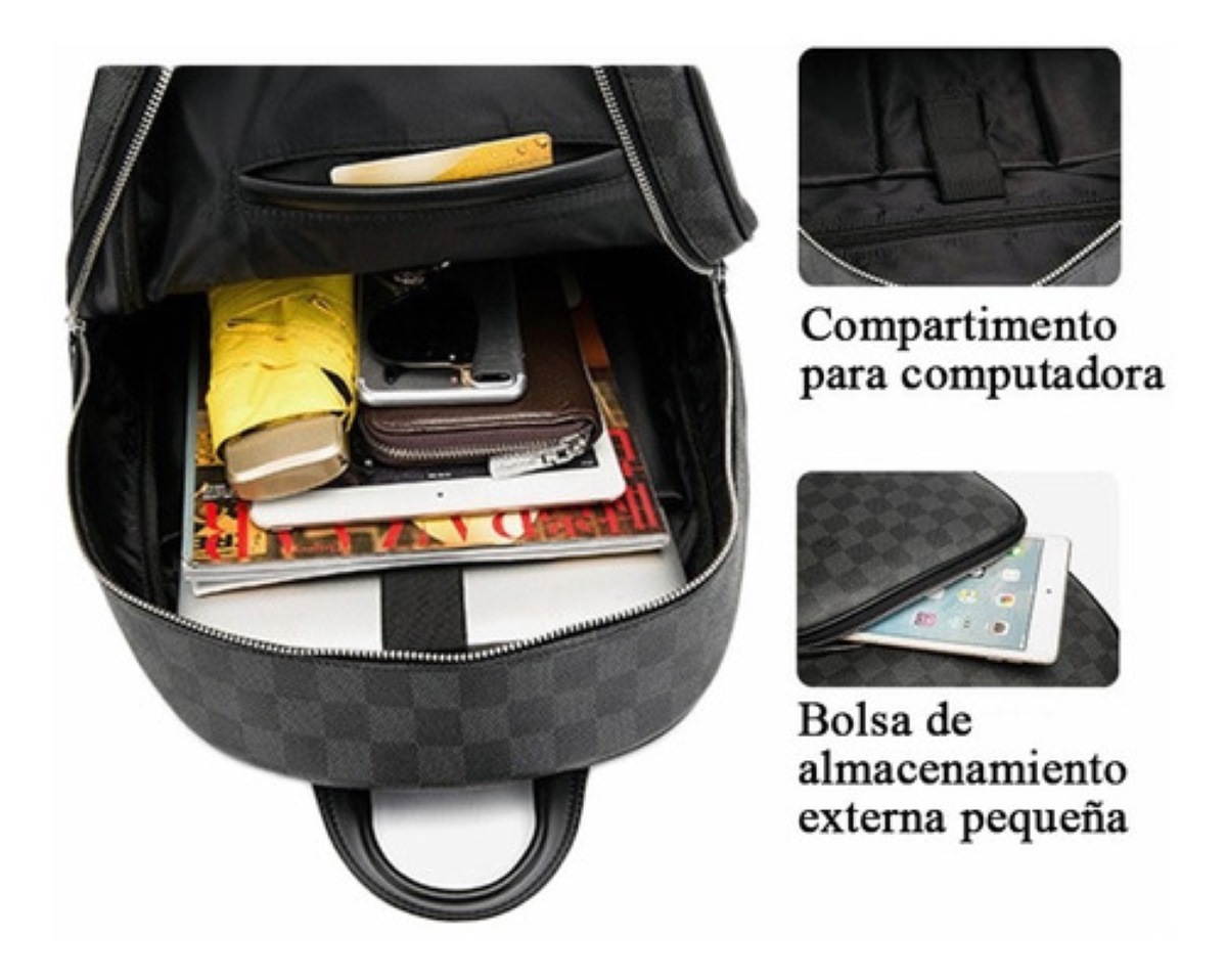 Mochila Escolar  Casual Unisex Negra