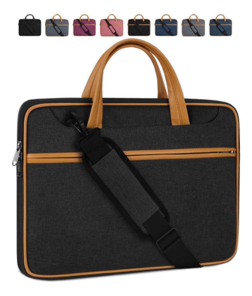 Maletin para Laptop 14´ Pulgadas Portatil Marron