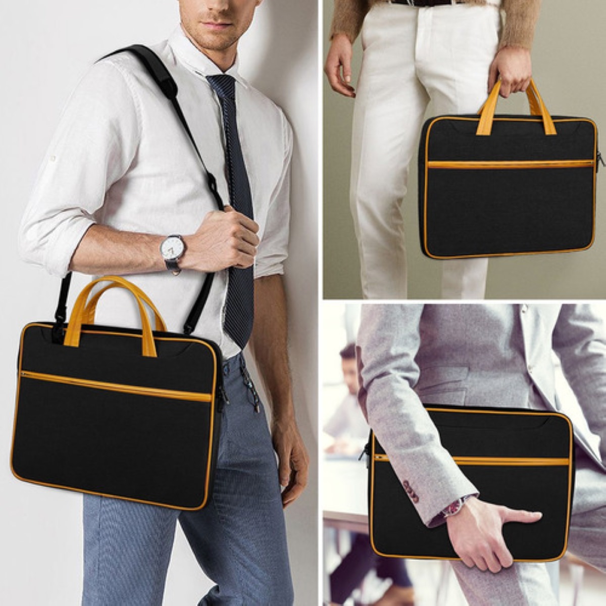 Maletin para Laptop 14´ Pulgadas Portatil Marron