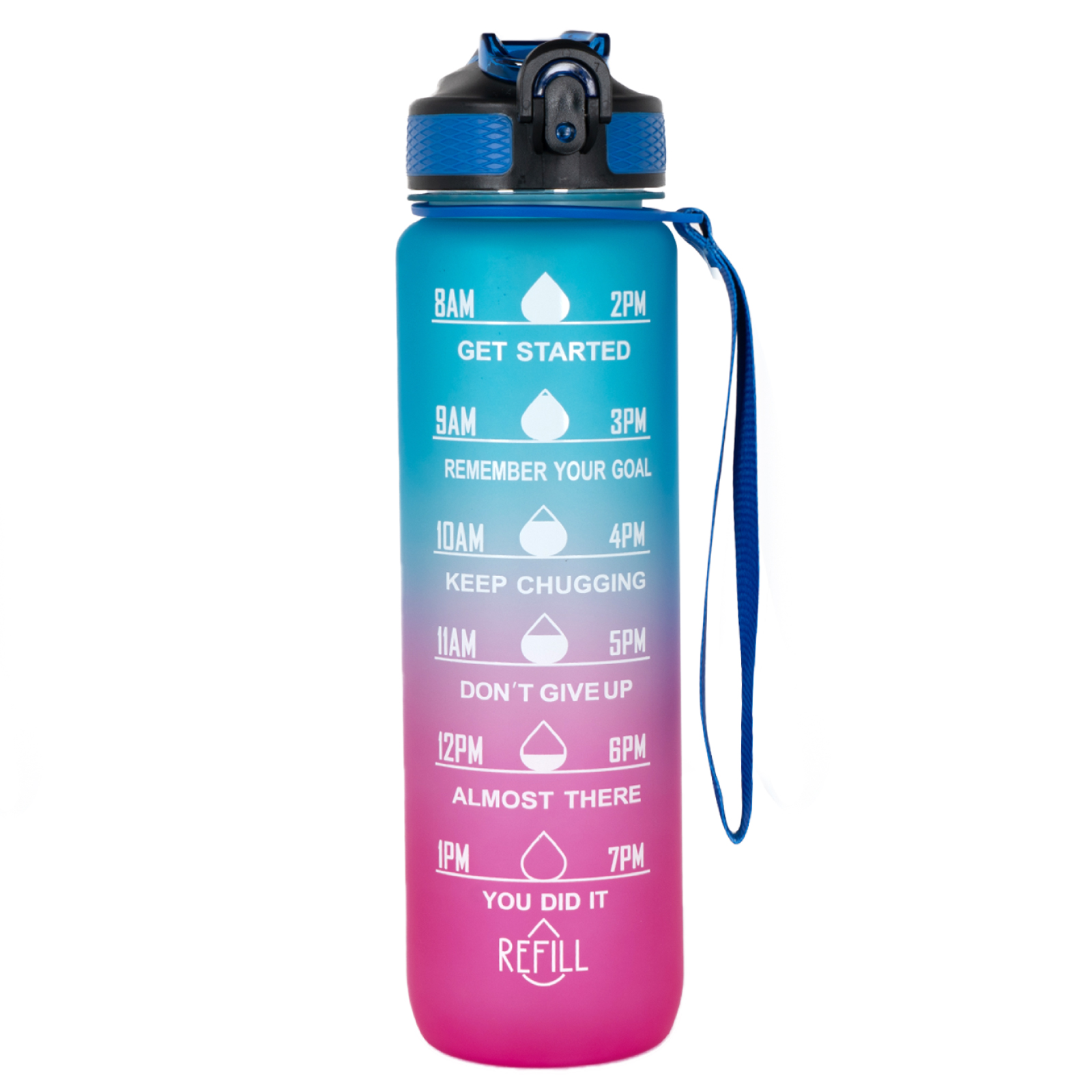 La capacidad de 1 galón de marcador de tiempo de plástico jarra de agua  Tritan Botella de agua de motivación para Gym Fitness - China Gimnasio  Botella de agua y una botella