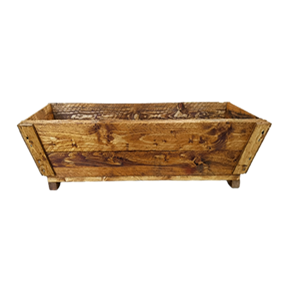 Maceta De Madera Tipo Jardinera Jumbo
