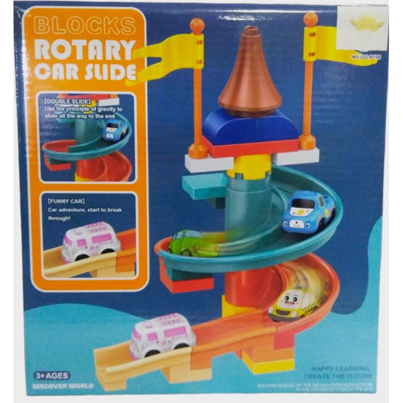 Bloques Tobogán Pista Rampa Coches , pelotas  Bebes Niño