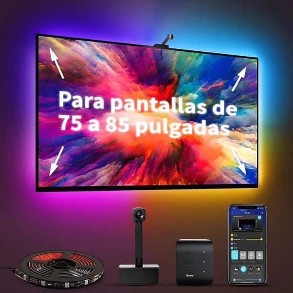 Govee Immersion Led Tv Efecto Inmersivo 75-85 Pulgadas Alexa