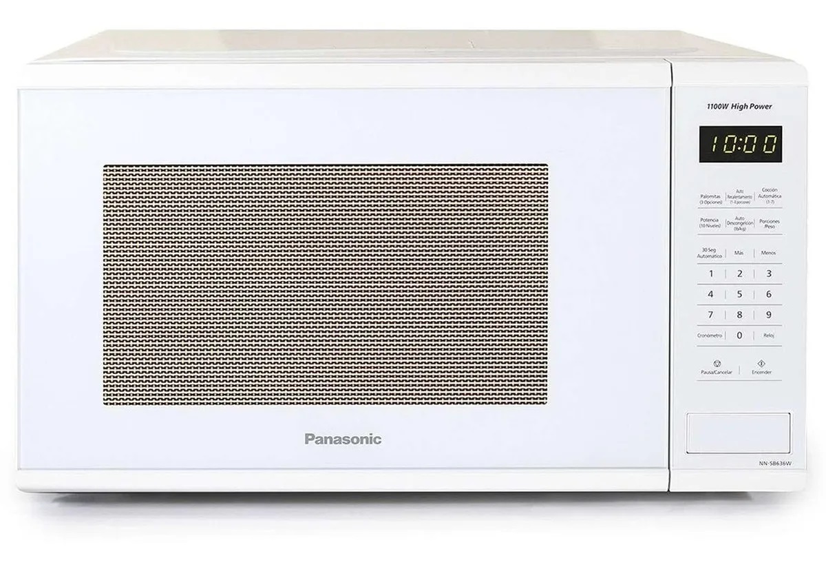 Horno de Microondas Panasonic NN-SB636 WRUH Blanco.