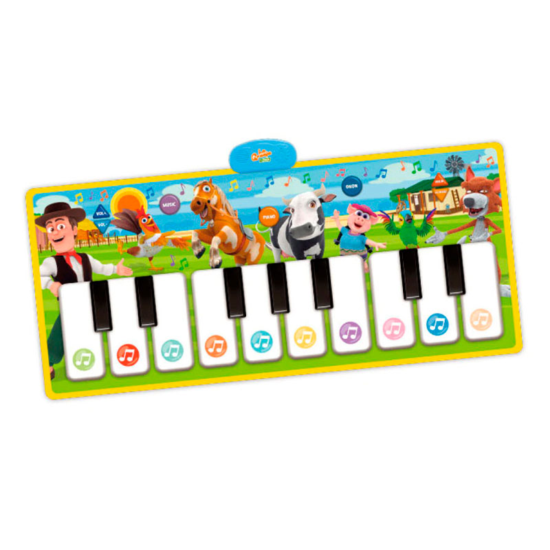 Tapete Musical Con Piano Y Sonido La Granja De Zenón Bebe 