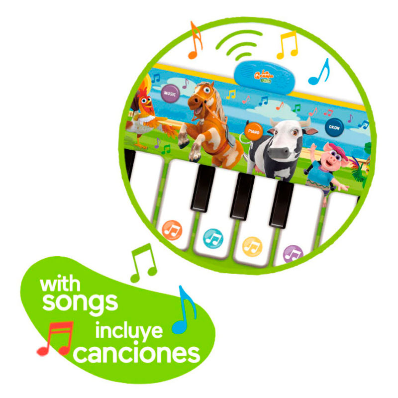 Tapete Musical Con Piano Y Sonido La Granja De Zenón Bebe 