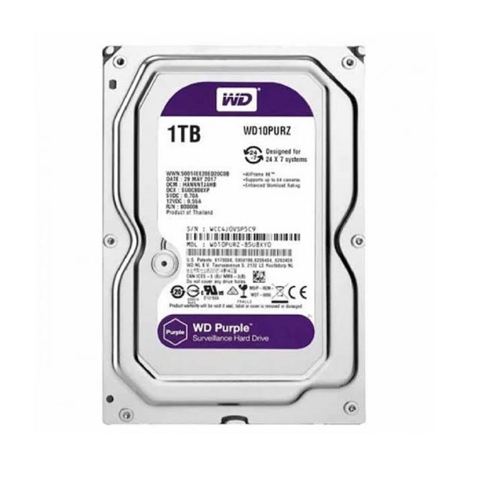 Disco Duro Interno 3.5'' 1TB SATA III 6 Gbit/s 5400RPM 64MB PC GAMER DVR SEGURIDAD CÁMARAS
