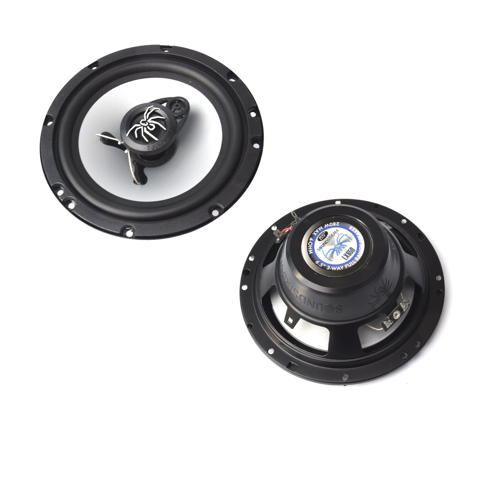 Bocinas 6.5 Para Puertas Soundstream Con Luz Led Lx650 280w