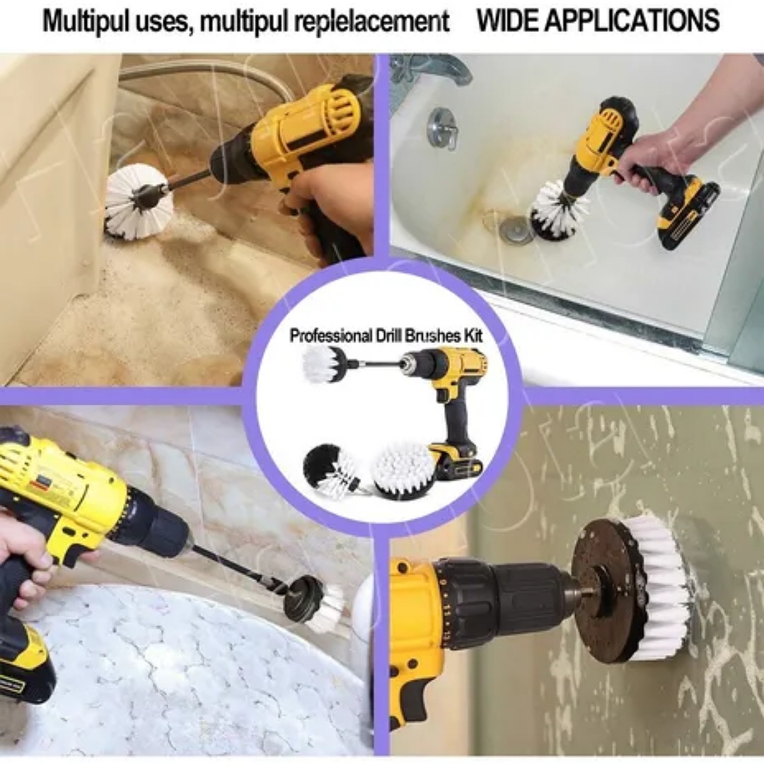 38pcs Esponjas Borlas Juego De Cepillos De Pulir Auto 3 In