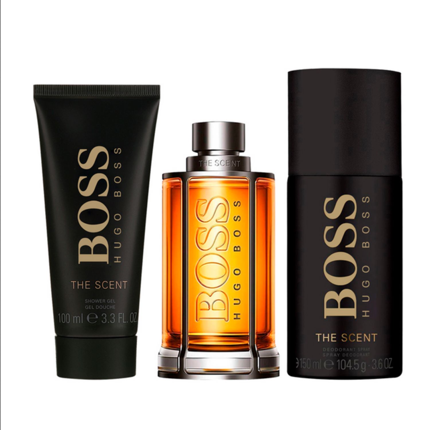 Estuche Boss The Scent 3 pzs hombre