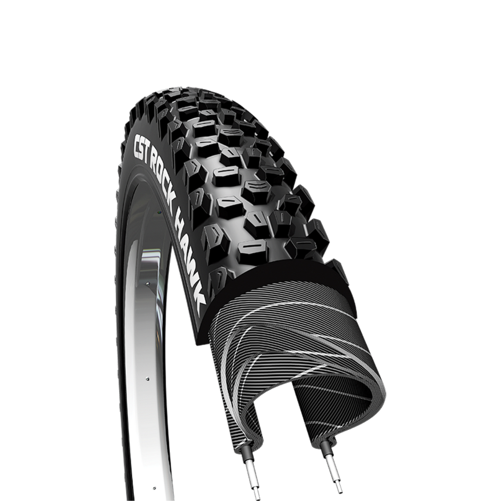 Llanta CST 29X2.25 (57-622) Montaña ROCK HAWK 27TPI C1844 Aro Rigido Negro 