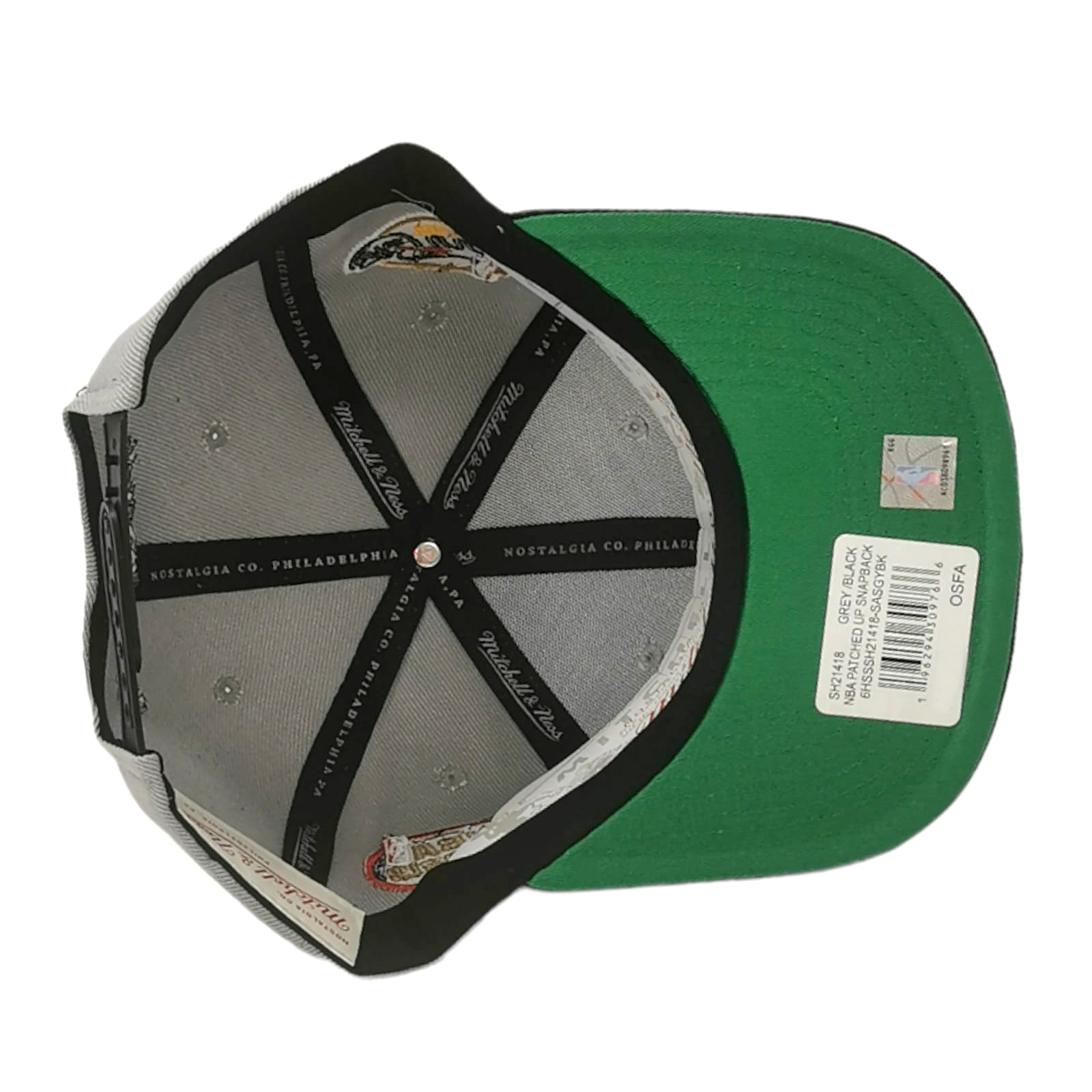 San Antonio Spurs Nba Gorra Mitchell And Ness Patched