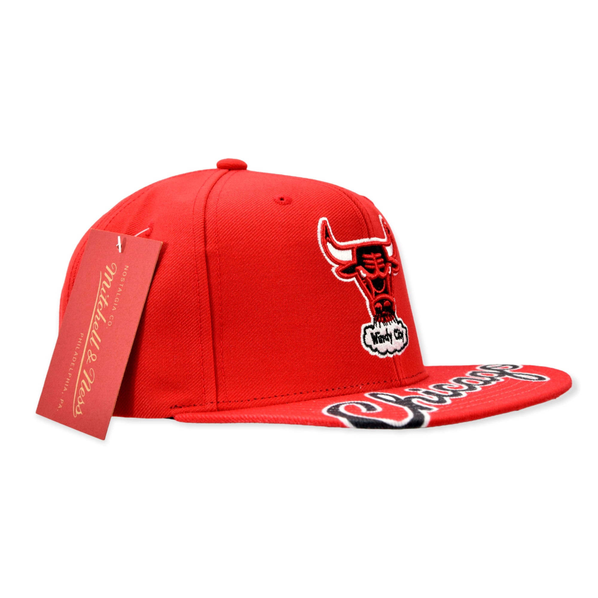 Chicago Bulls Nba Gorra Mitchell And Ness Swingman Pop.