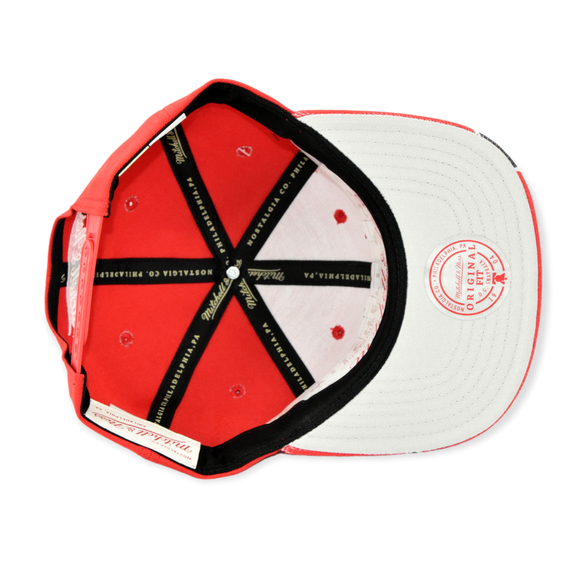 Chicago Bulls Nba Gorra Mitchell And Ness Swingman Pop.