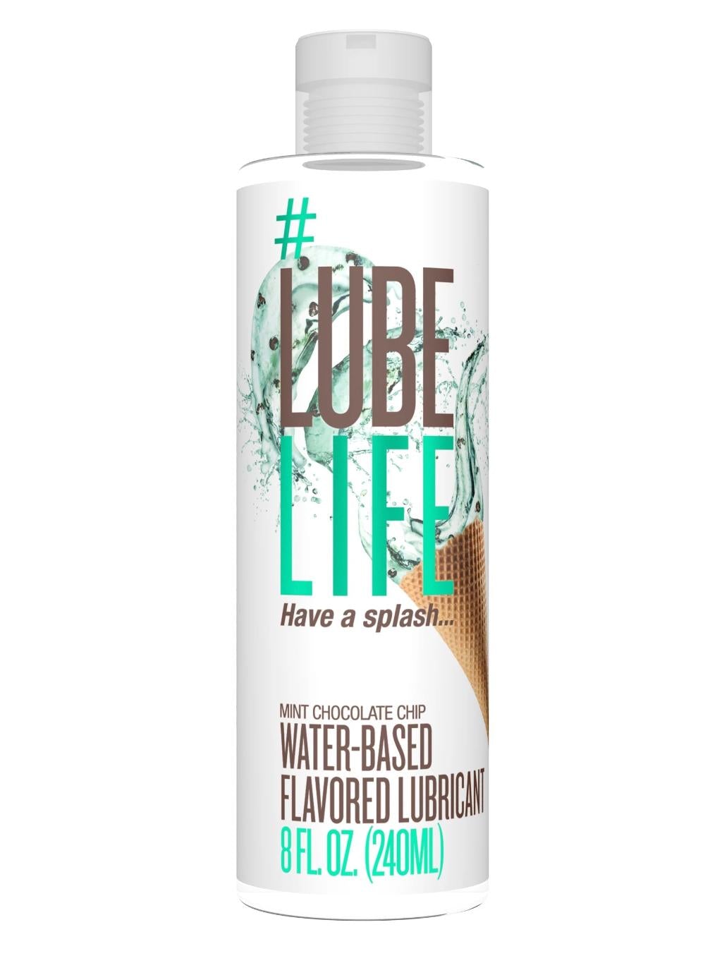 LUBRICANTE Lubelife Base Agua 240ml CHISPAS DE CHOCOLATE/ LUBRICANTE  Vaginal Anal Con Sabor