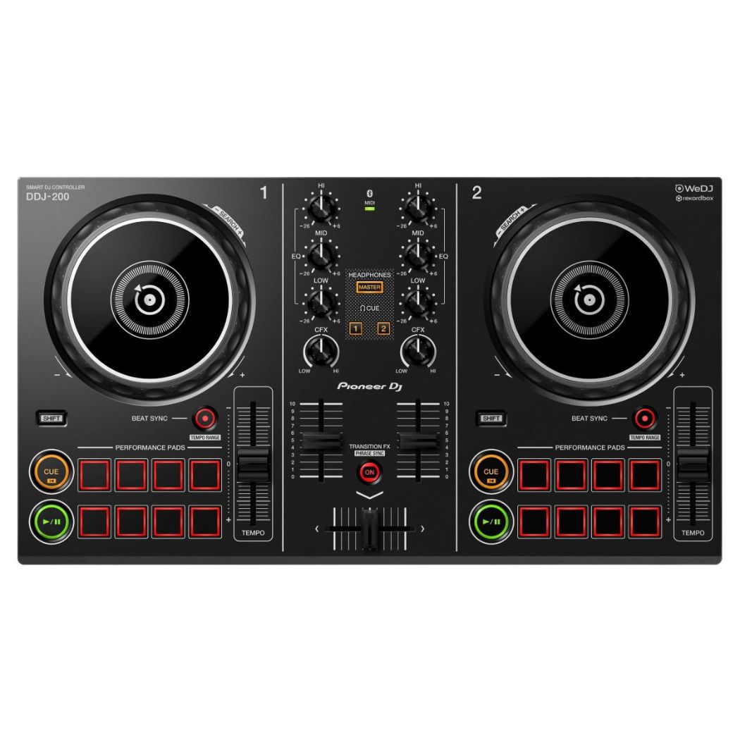 Controlador paraDj PIONEER DDJ-200 2 platos/USB/WeDj/Rekordbox