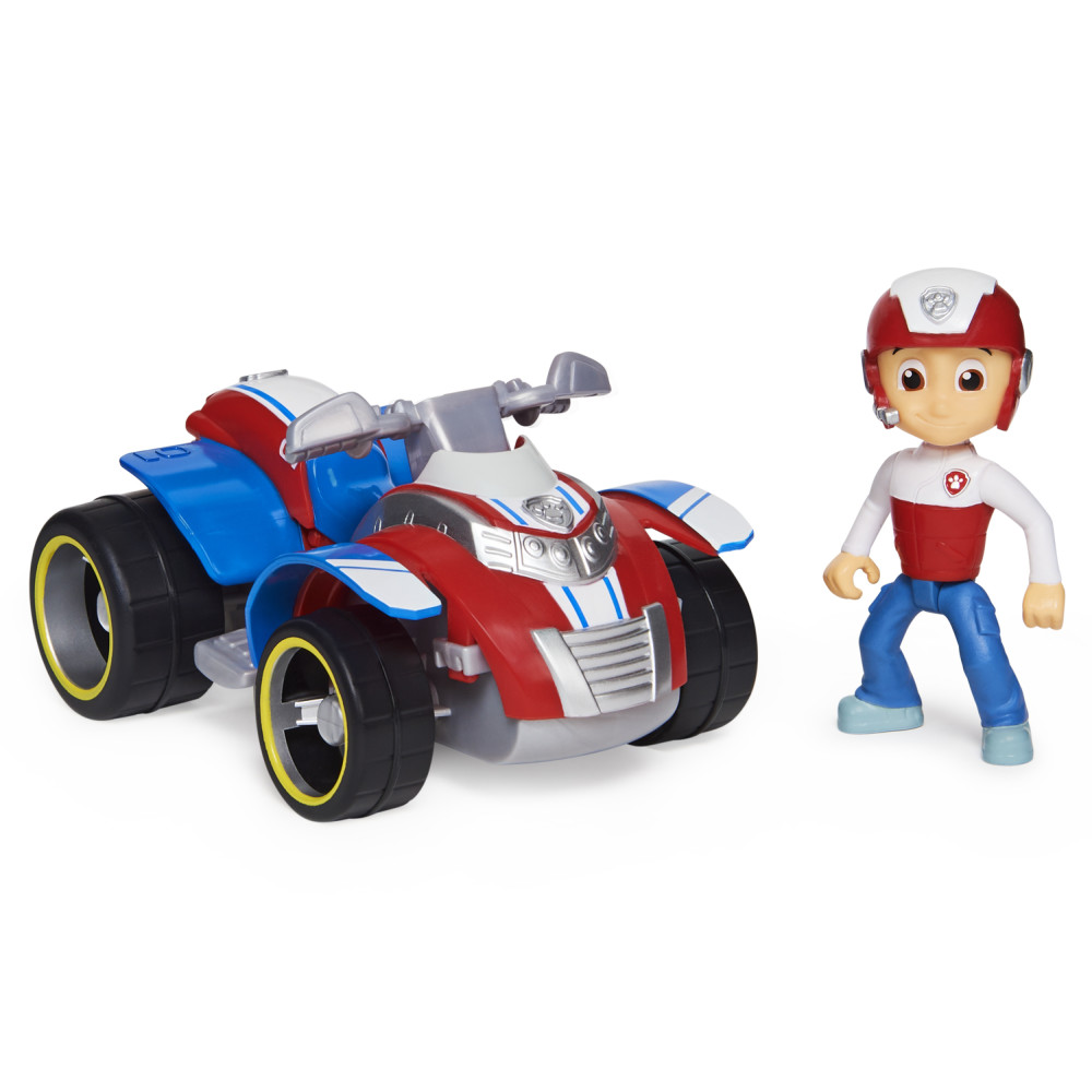 Paw Patrol Ryder Con Vehículo Atv Edición De Coleccion